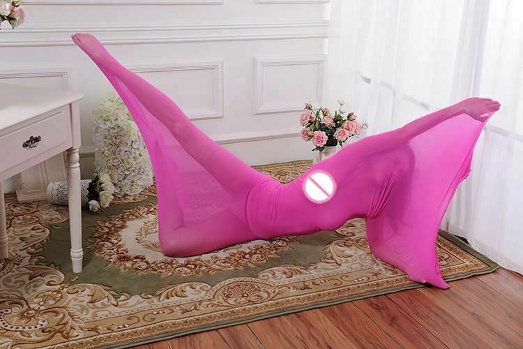 Pink Full Body Silk Stocking Bondage Temptations Restraints Bdsm