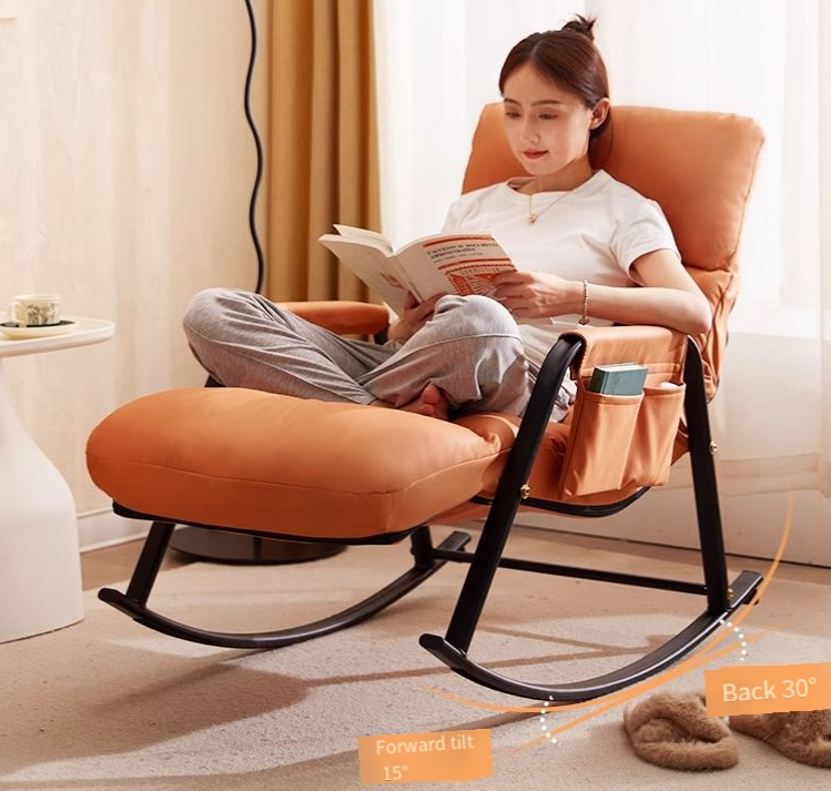Rocking Chair Adult Lounge Balcony Home Leisure Single Lazy Person Sofa