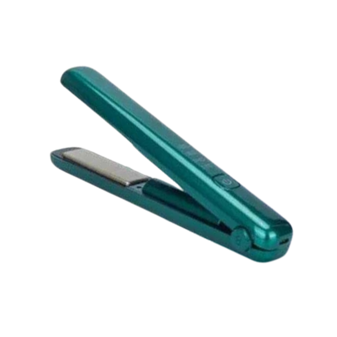 Usb Rechargeable Portable Mini Wireless Curling Iron Hair Straightener Dual Purpose