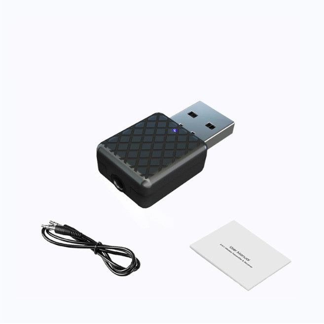 Bluetooth 5.0 Transmitter Receiver 3.5Mm Stereo Audio Sound Music Dongle Adapter
