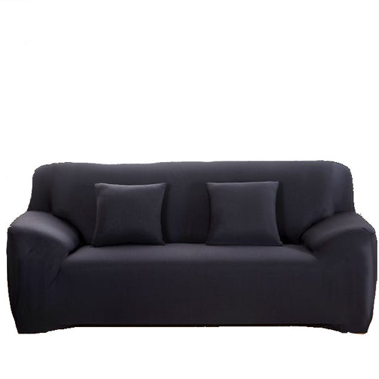 2 Seater High Stretch Sofa Cover Couch Lounge Protector Slipcovers Solid Colours