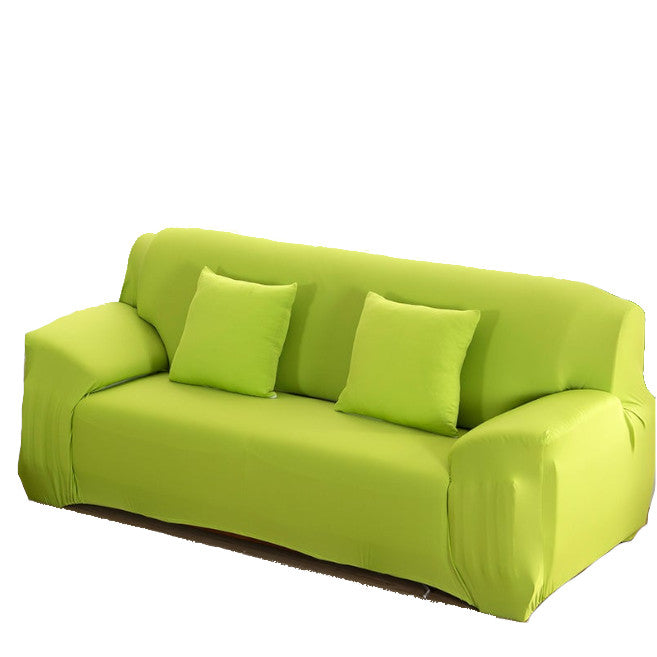 2 Seater High Stretch Sofa Cover Couch Lounge Protector Slipcovers Solid Colours