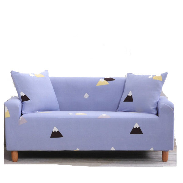2 Seater High Stretch Sofa Cover Couch Lounge Protector Pattern Slipcovers