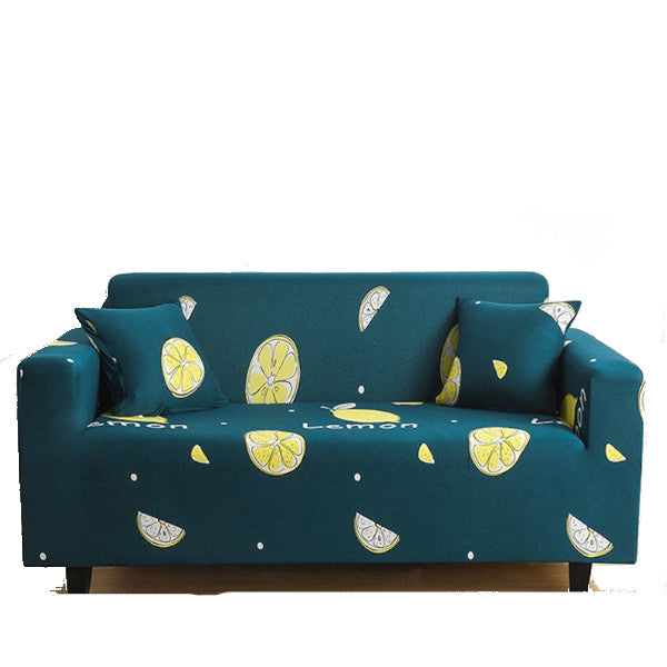 2 Seater High Stretch Sofa Cover Couch Lounge Protector Pattern Slipcovers