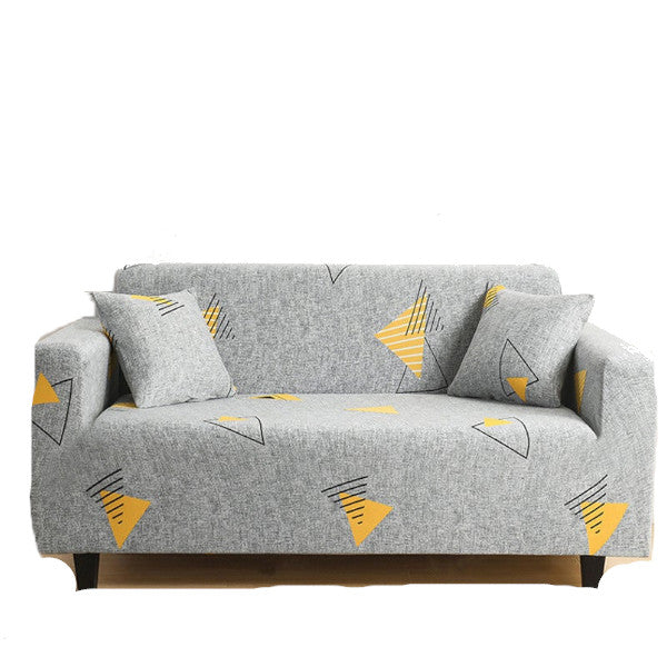 2 Seater High Stretch Sofa Cover Couch Lounge Protector Pattern Slipcovers