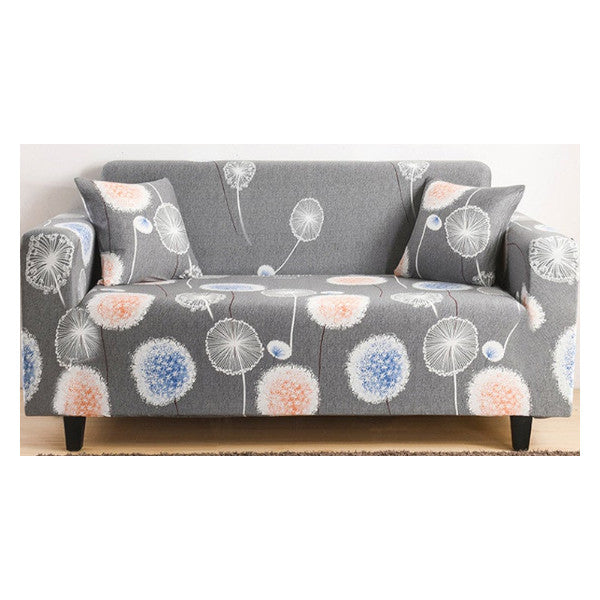 2 Seater High Stretch Sofa Cover Couch Lounge Protector Pattern Slipcovers