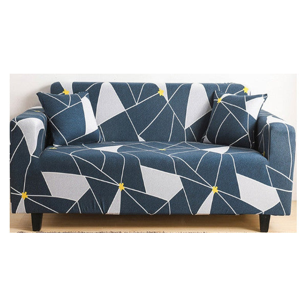 2 Seater High Stretch Sofa Cover Couch Lounge Protector Pattern Slipcovers