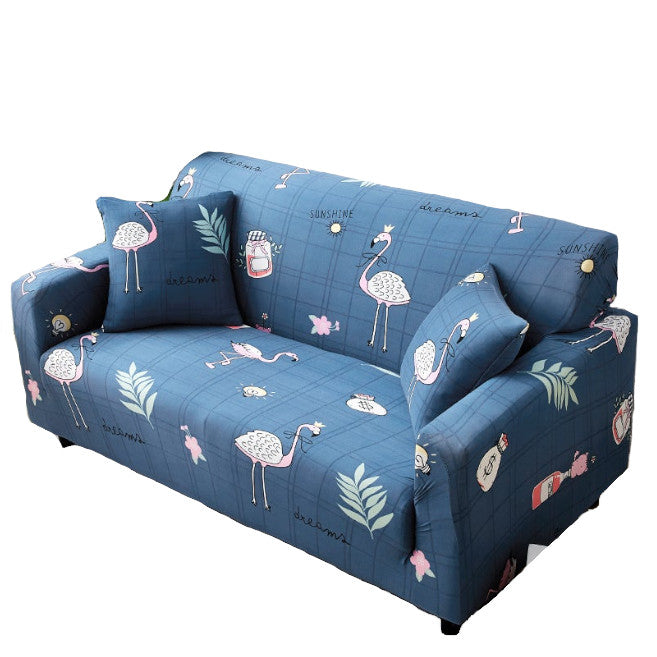 2 Seater High Stretch Sofa Cover Couch Lounge Protector Pattern Slipcovers