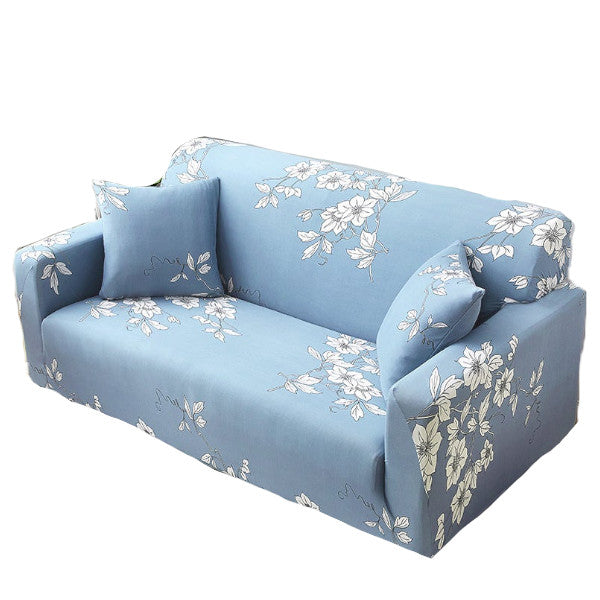 2 Seater High Stretch Sofa Cover Couch Lounge Protector Pattern Slipcovers