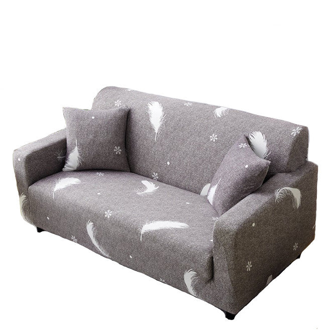 2 Seater High Stretch Sofa Cover Couch Lounge Protector Pattern Slipcovers