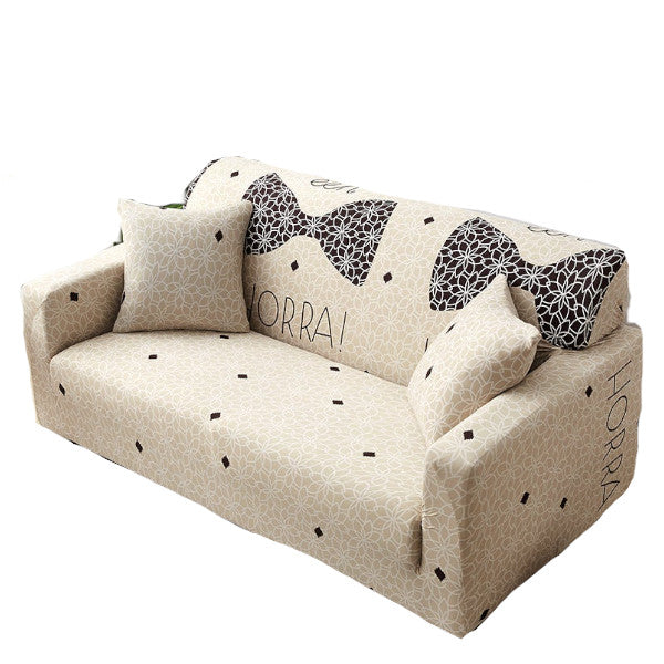 2 Seater High Stretch Sofa Cover Couch Lounge Protector Pattern Slipcovers