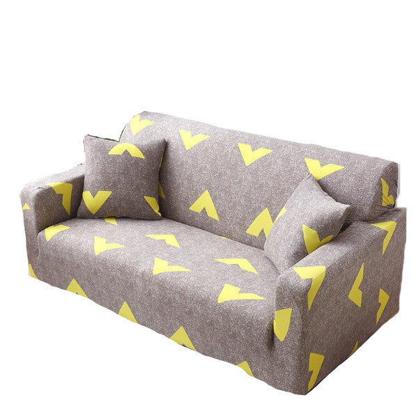 2 Seater High Stretch Sofa Cover Couch Lounge Protector Pattern Slipcovers