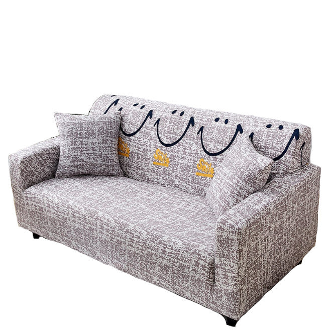 2 Seater High Stretch Sofa Cover Couch Lounge Protector Pattern Slipcovers