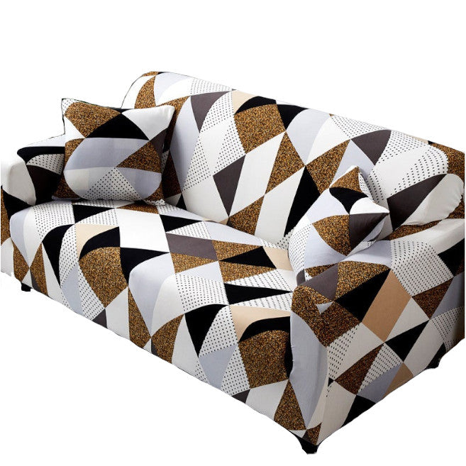 2 Seater High Stretch Sofa Cover Couch Lounge Protector Pattern Slipcovers