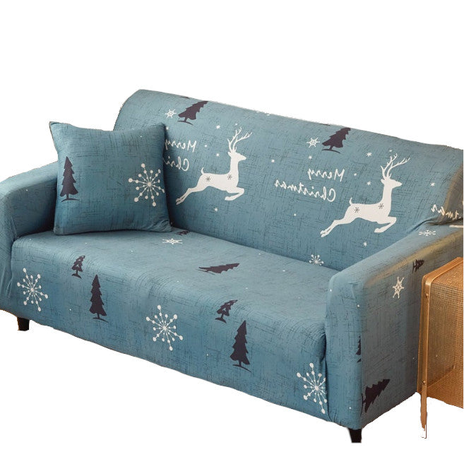 2 Seater High Stretch Sofa Cover Couch Lounge Protector Pattern Slipcovers