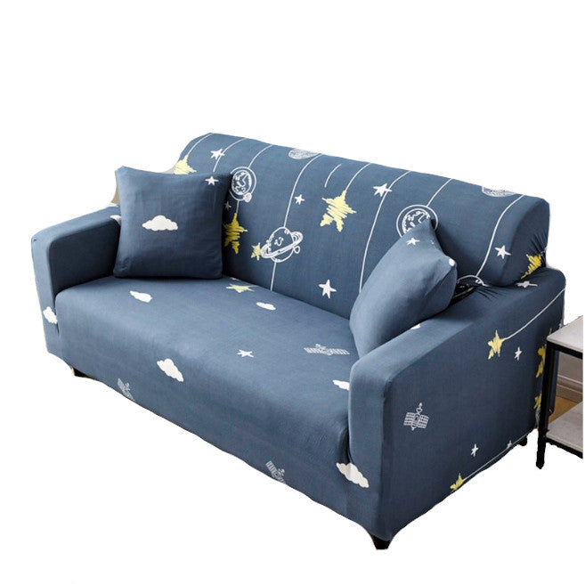 2 Seater High Stretch Sofa Cover Couch Lounge Protector Pattern Slipcovers
