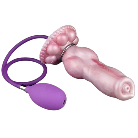 Faak Silicone Inflatable Anal Plug Dilator Sex Toys For Man/Woman Expansion Fantasy Knot Dildo Enlargement Male Masturba