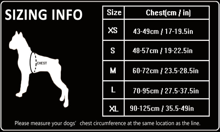 True Love Heavy Duty Sports Dog Harness Orange Xl