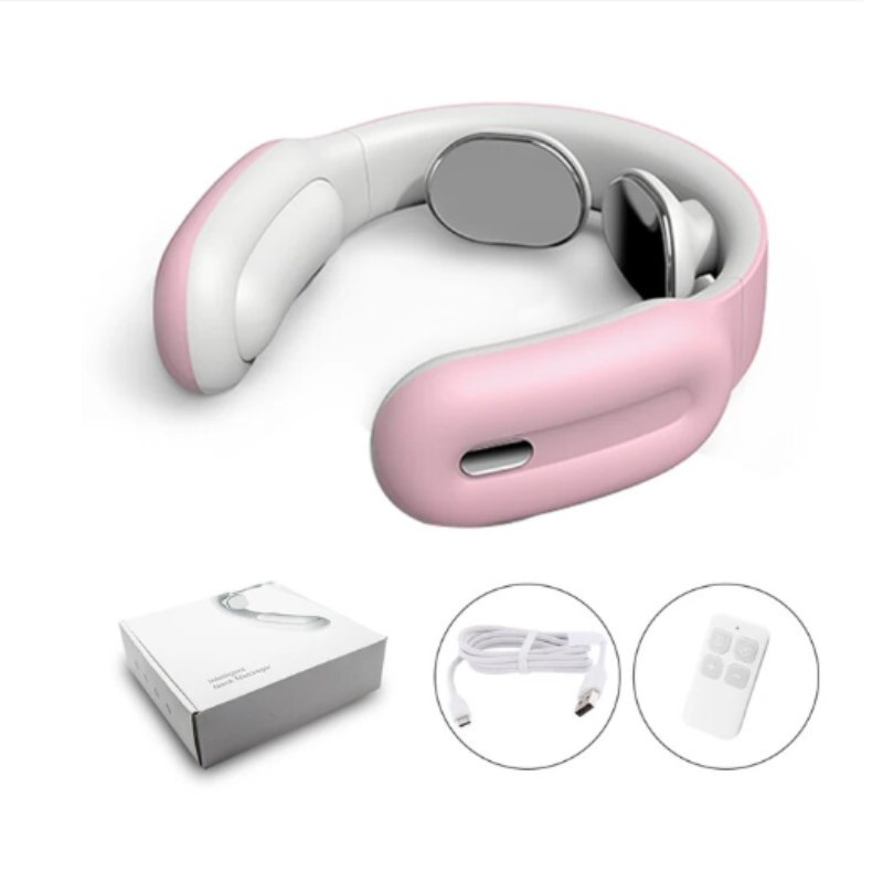 Smart Electric Neck And Shoulder Massager Pain Relief Tool Health Care Relaxation Cervical Vertebra Physiotherapy