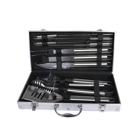 Moyasu 10Pcs Bbq Tool Set Stainless