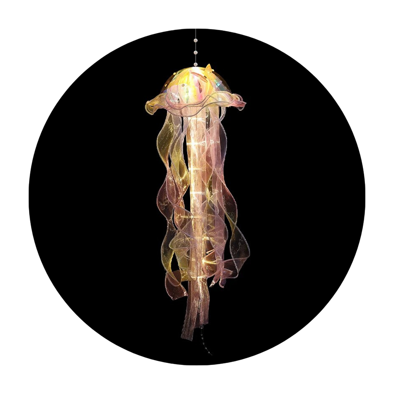Colorful Gradient Jellyfish Led Light