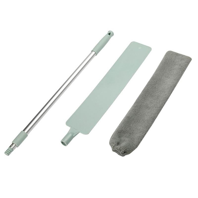 Bedside Dust Brush Long Handle Mop Sweep Magic Microfibre Duster