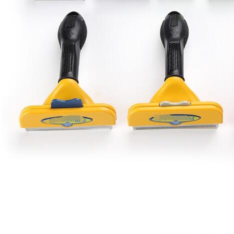 The Fur Eliminator Deshedding Dog Brush