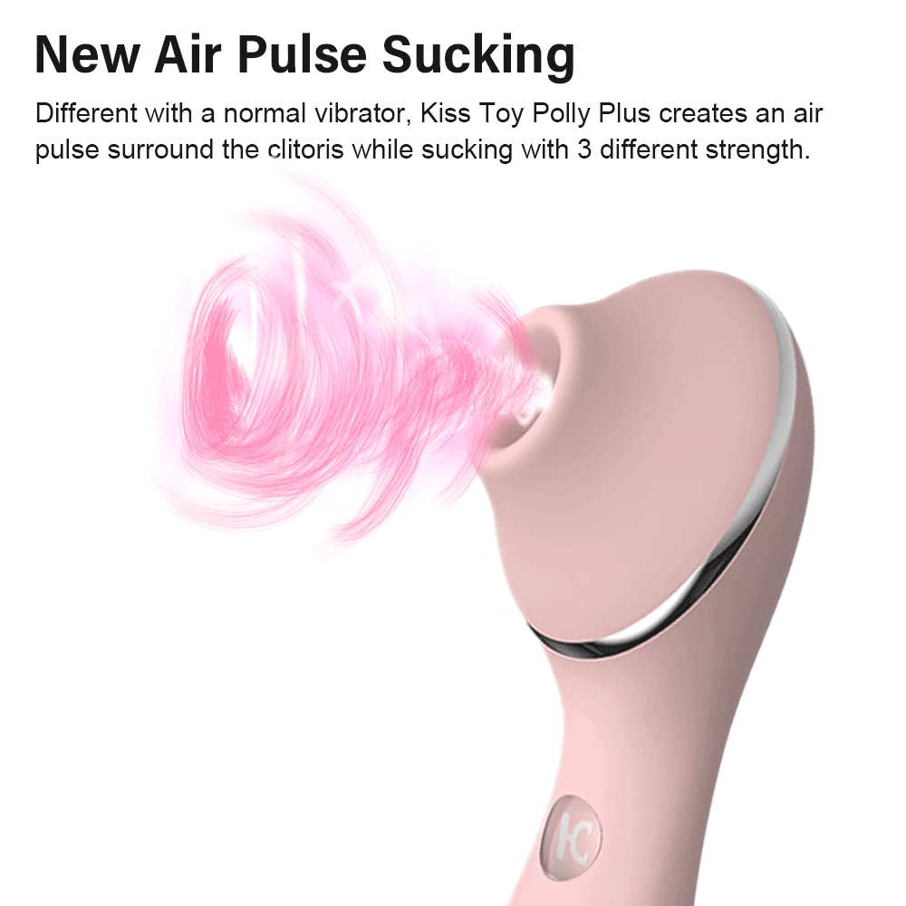 2In1 Rechargeable Clitoral Stimulator Suction Vibrator Sex Toy For Women
