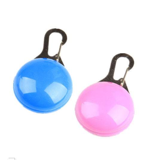 Pet Travel Access 2Pack Colourful Clip On Safety Night Light Collar Keychain Led Waterproof Walking Lights For Dogs And