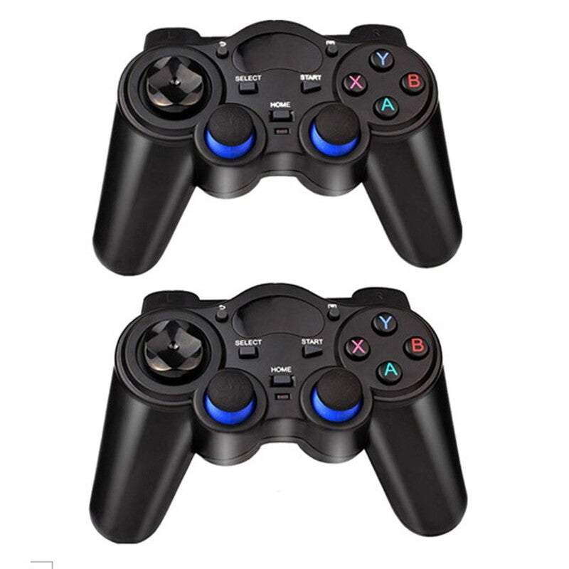 Game Controllers 2Pack Usb Wireless Handle 2.4G Is Compatible With Sony Playstation Ps2 Pc / Laptop Windows Xp 7 8 10 An