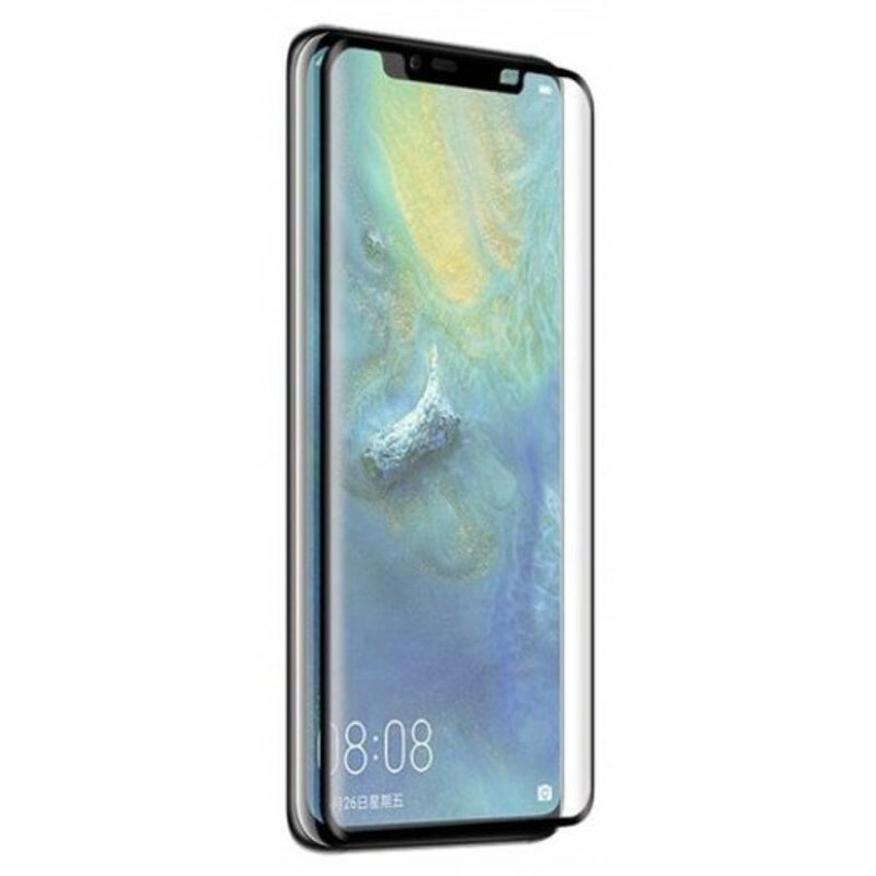 0.26Mm 3D Curved Surface Full Screen Tempered Glass For Huawei Mate 20 Pro Black