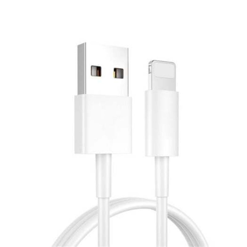 2Pcs 2M 8Pin Usb Cable Quick Charger For Iphone Xs Max / Xr Plus 7 6 White