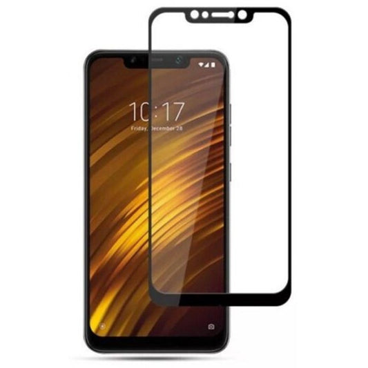 3D 0.26Mm Full Cover Tempered Glass Screen Film For Xiaomi Pocophone F1 Black
