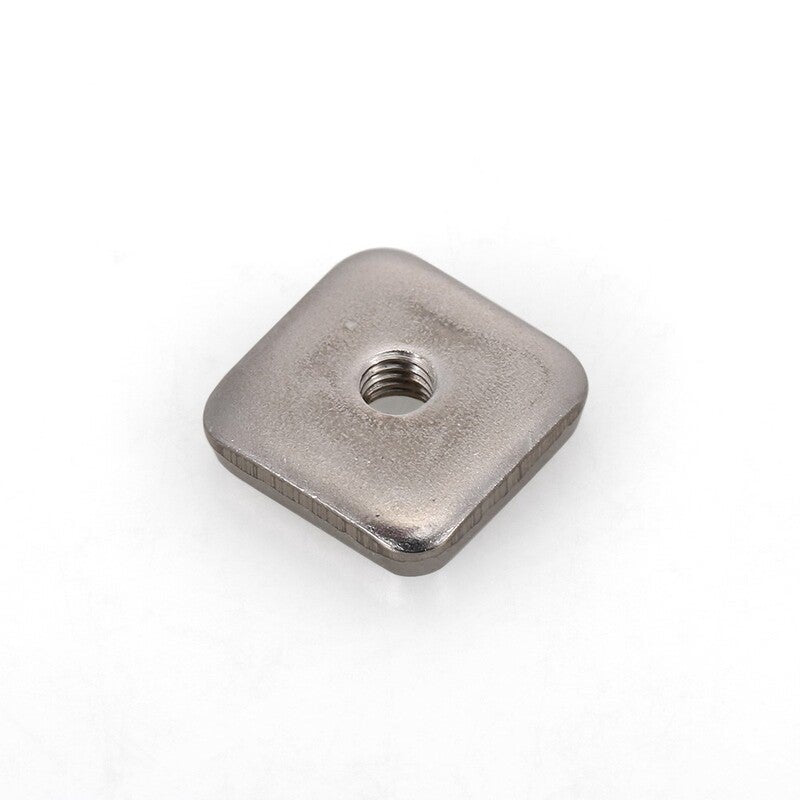Tool Free Stainless Steel Longboard Fin Screws Plate No Surfboard