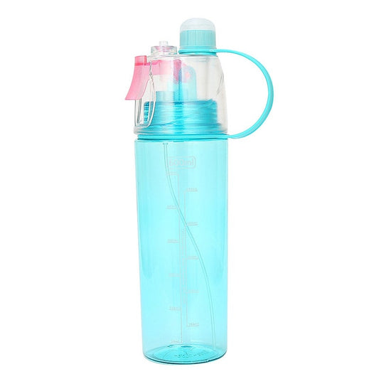 600Ml Sport Cycling Mist Spray Water Gym Beach Leak Proof Drinking Bottle
