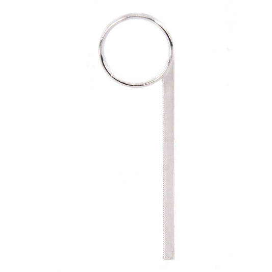 85Mm Trumpet 3Rd Valve Slide Finger Pull Ring Cornet Replacement Accessories
