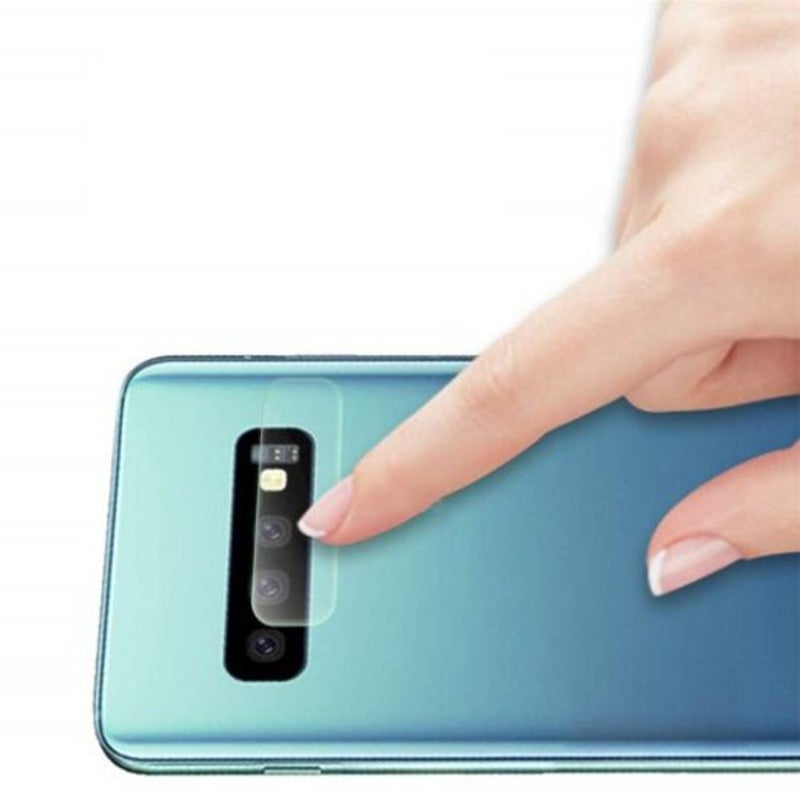 Back Camera Lens Tempered Glass Protector For Samsung Galaxy S10 Transparent