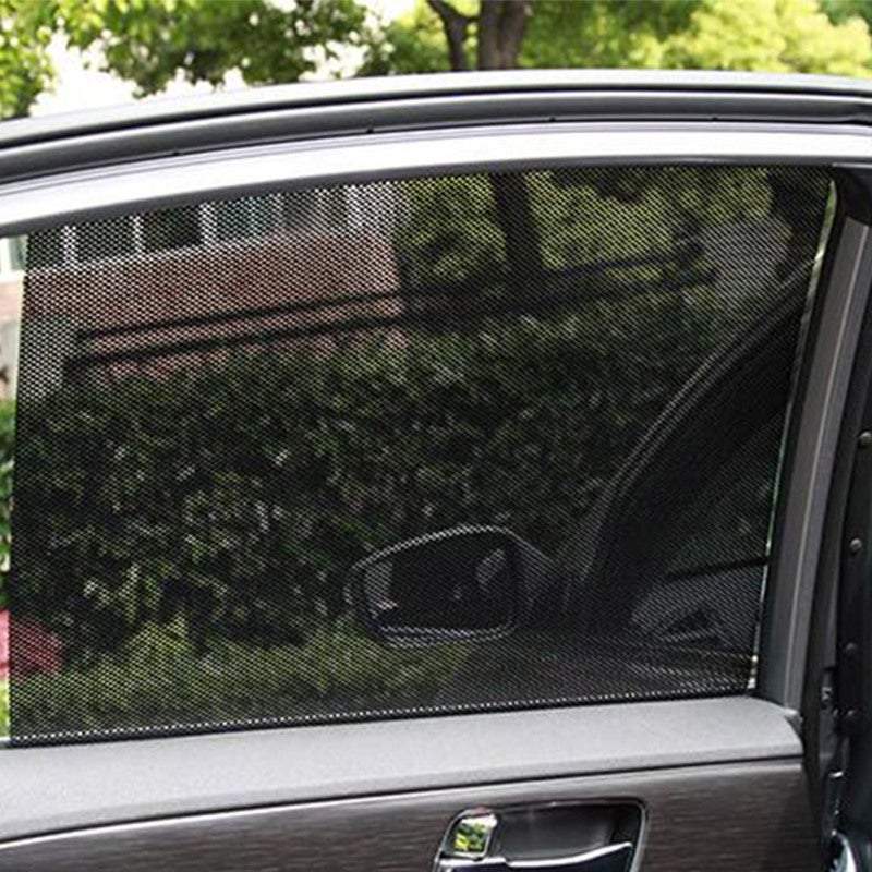 Car Sun Shades Pairs Of 42 X 38Cm Dotted Stickers Reusable Side