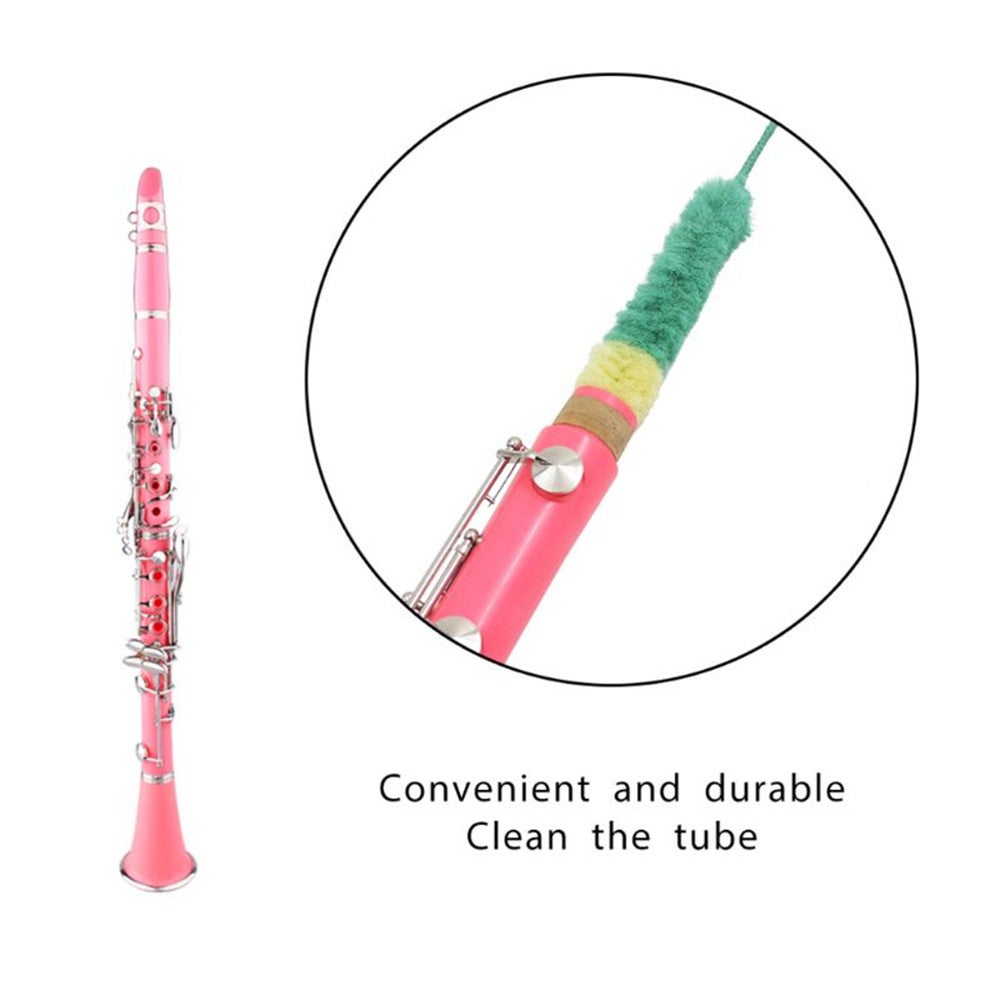 Clarinet Brush Soft Microfiber Cleaning Cleaner Pad Saver Tool