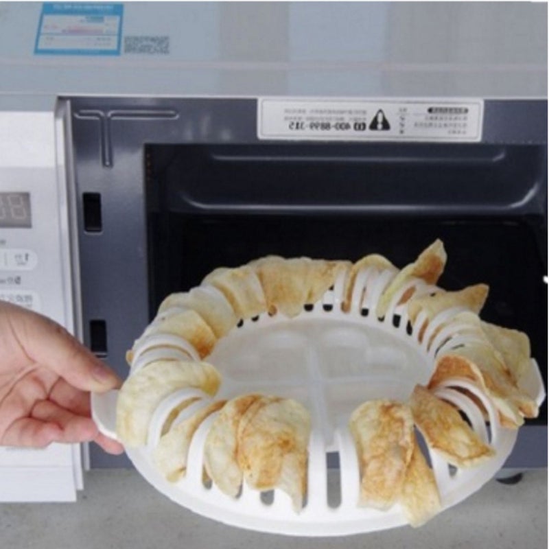 Chips Rack Microwave Maker Baking Dishes Pans Bakeware Tools
