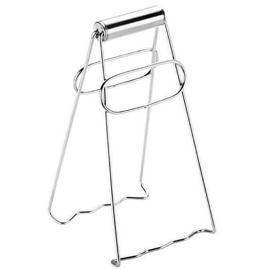 Stainless Steel Foldable Hot Dish Lifter Anti-Scalding Bowl Splint Pot Clip Kitchen Tool