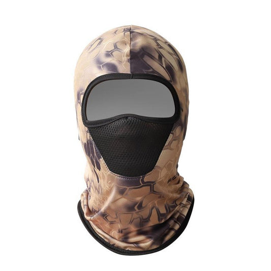 2Pcs Ice Silk Hiking Scarf Sunscreen Breathable Outdoor Sweat Wicking Balaclava Fishing Bandana Neck Collar Headgear Cyc