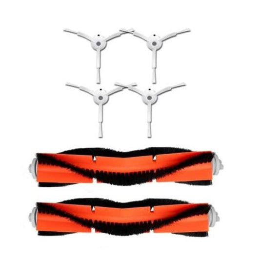 2Pcs Main Brush Side Brushes Accessories For Xiaomi Mi Robot Vacuum Cleaner Multi