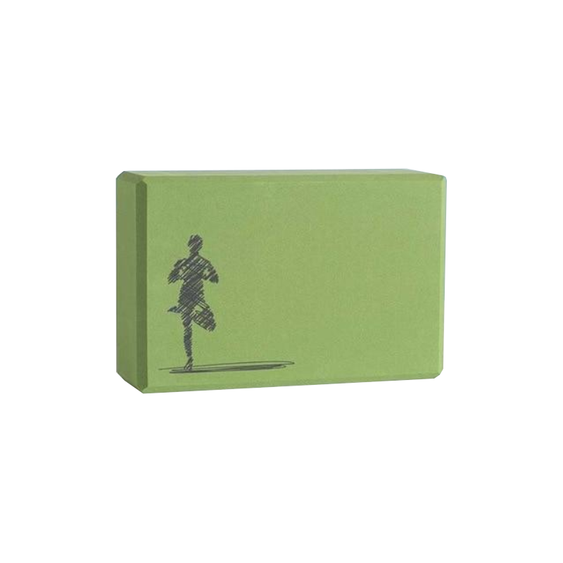 2 / Pcs Eva Yoga Block With Pilates Flexibility Stretching Strap Fitness