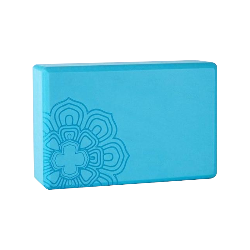 2 / Pcs Eva Yoga Block With Pilates Flexibility Stretching Strap Fitness