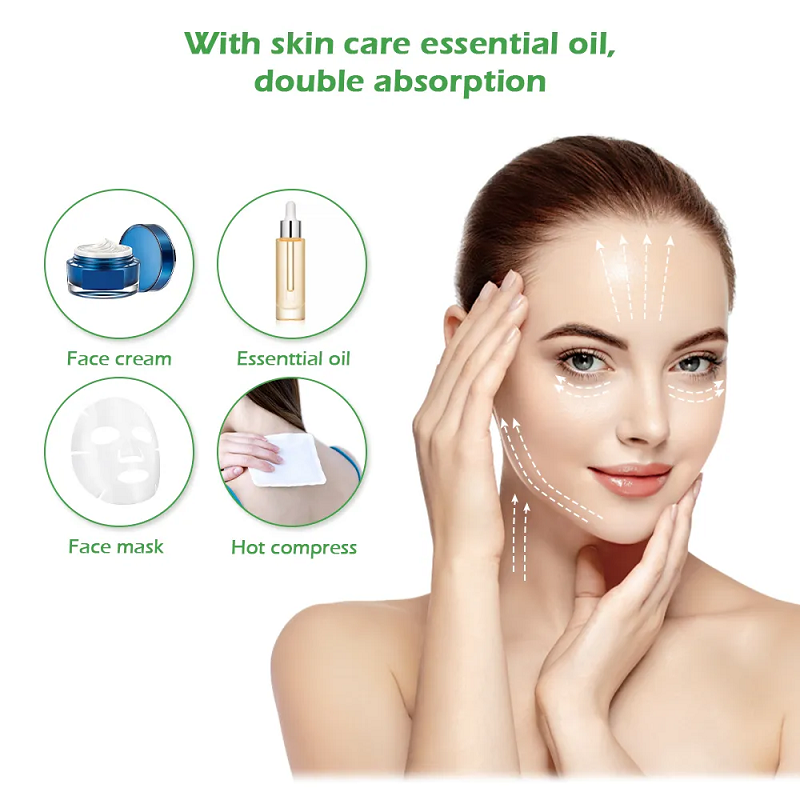 2Pcs Facial Massager Jade Roller Gua Sha Natural Beauty Set