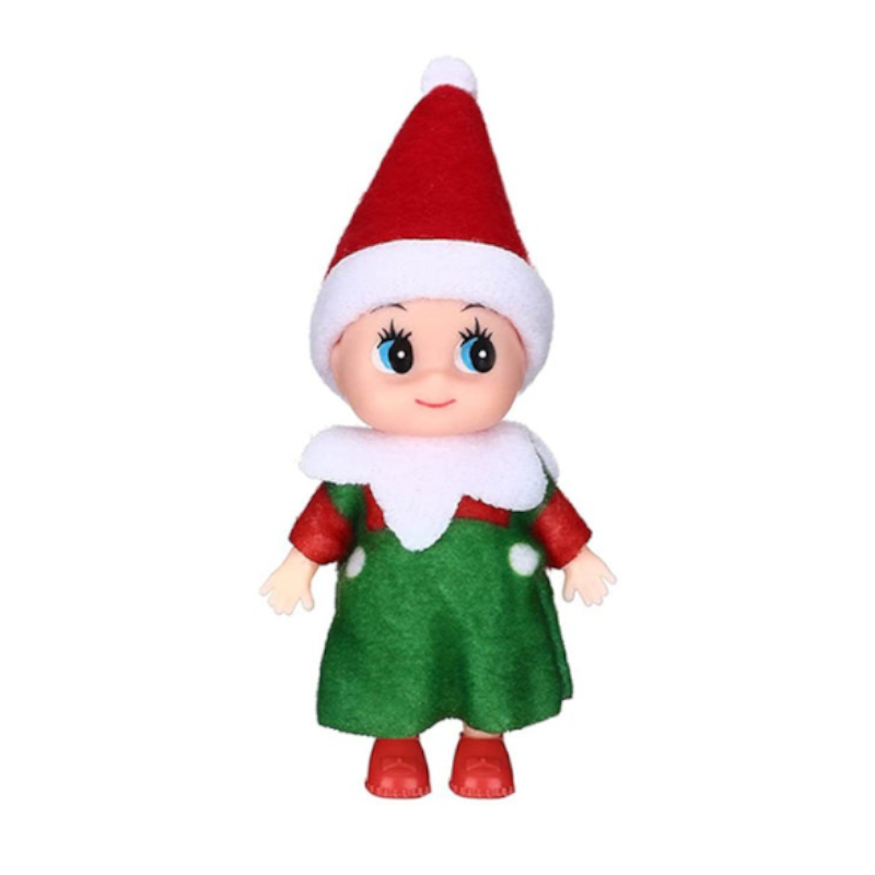 2 Pieces Christmas Elf Doll Xmas Baby Decoration Keywords