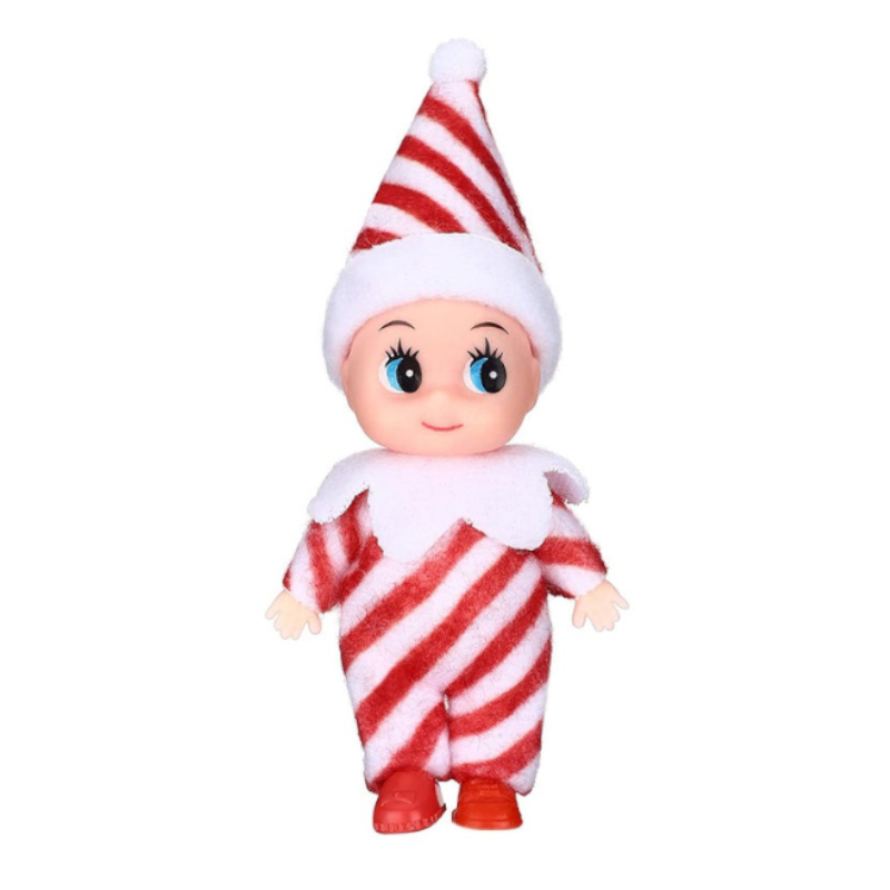 2 Pieces Christmas Elf Doll Xmas Baby Decoration Keywords