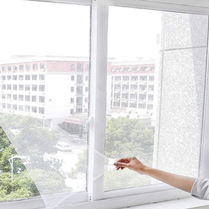 2X Or 4X Removable Fly Screens Diy Self Adhesive Anti Mosquito Net