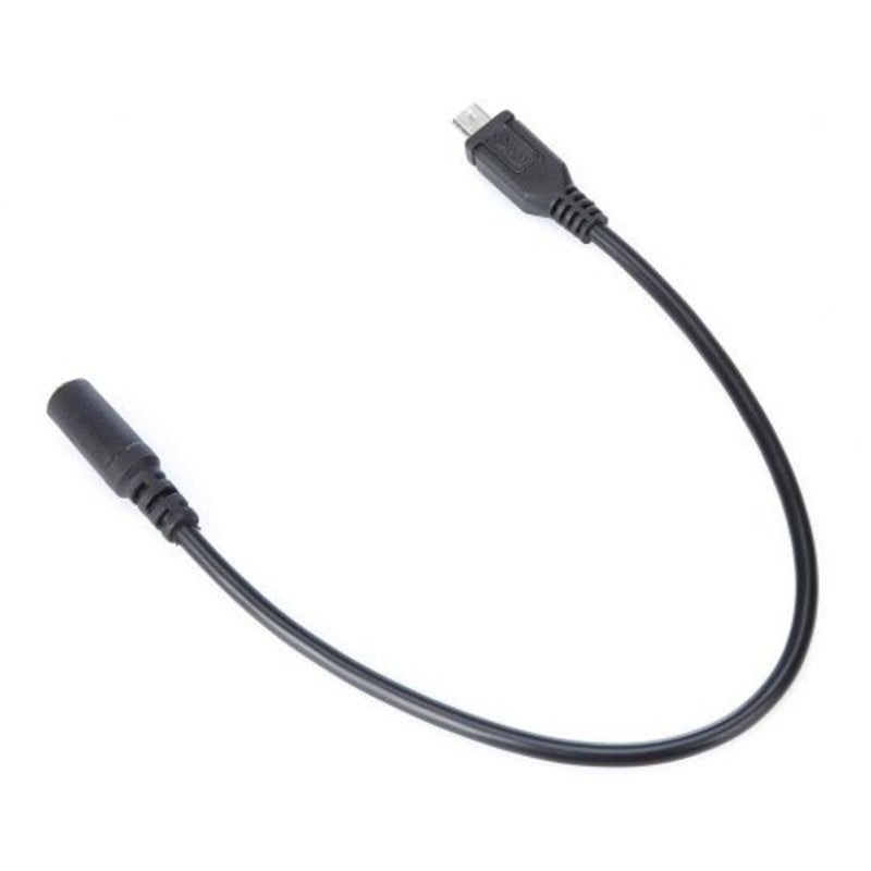 3.5Mm Audio Female To Micro Usb Pin Male Cable 30Cm Black